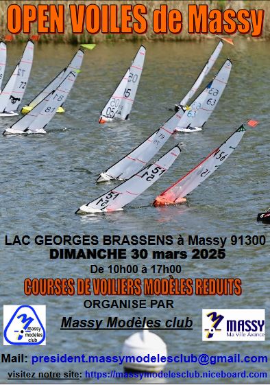 affiche Open Voiles à MASSY 2025